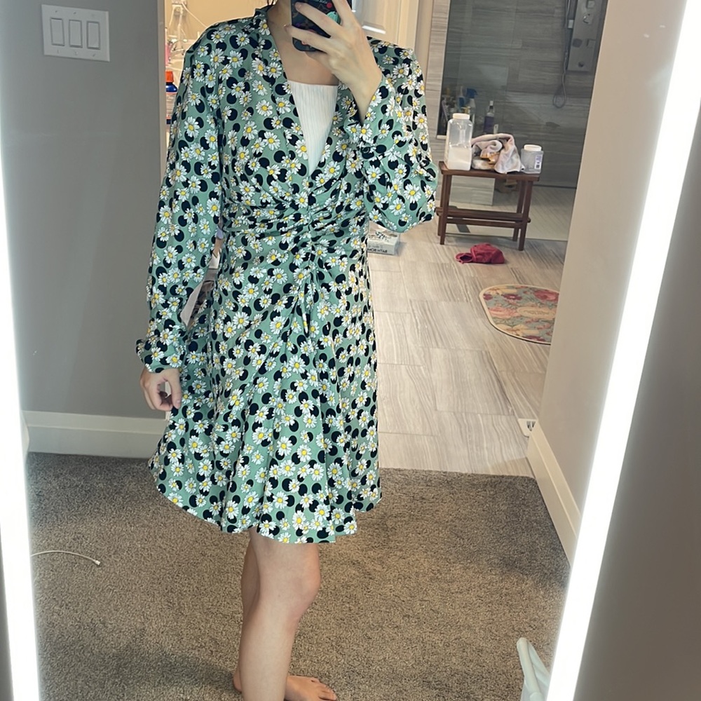 sandro summer dreess v cut